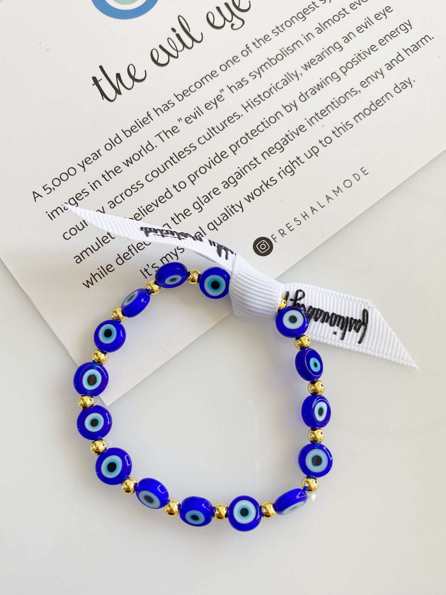 Classic Evil Eye Blue Bracelet