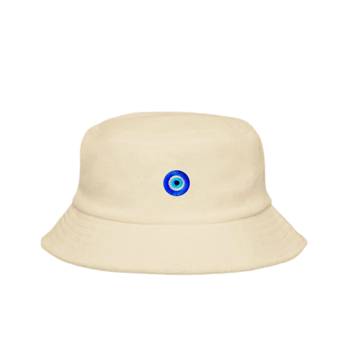 Evil Eye Terry Cloth Bucket Hat