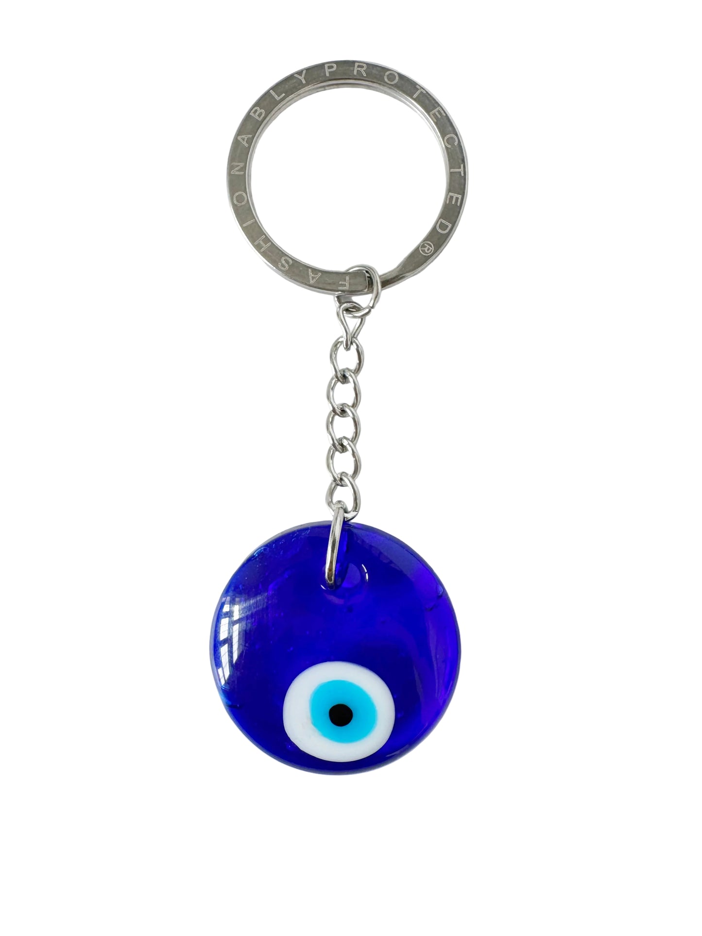 Evil Eye Classic Glass Keychain