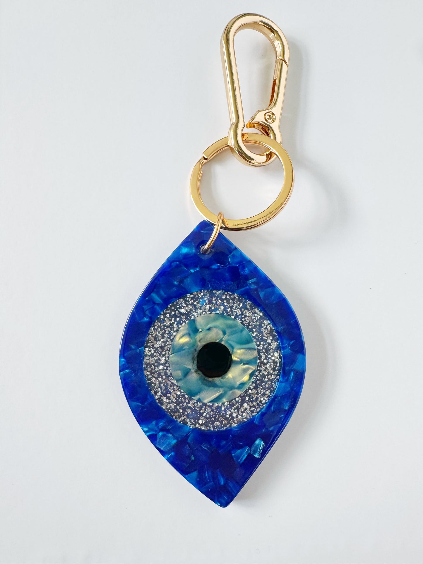 Evil Eye Luminous Bag Charm Clip