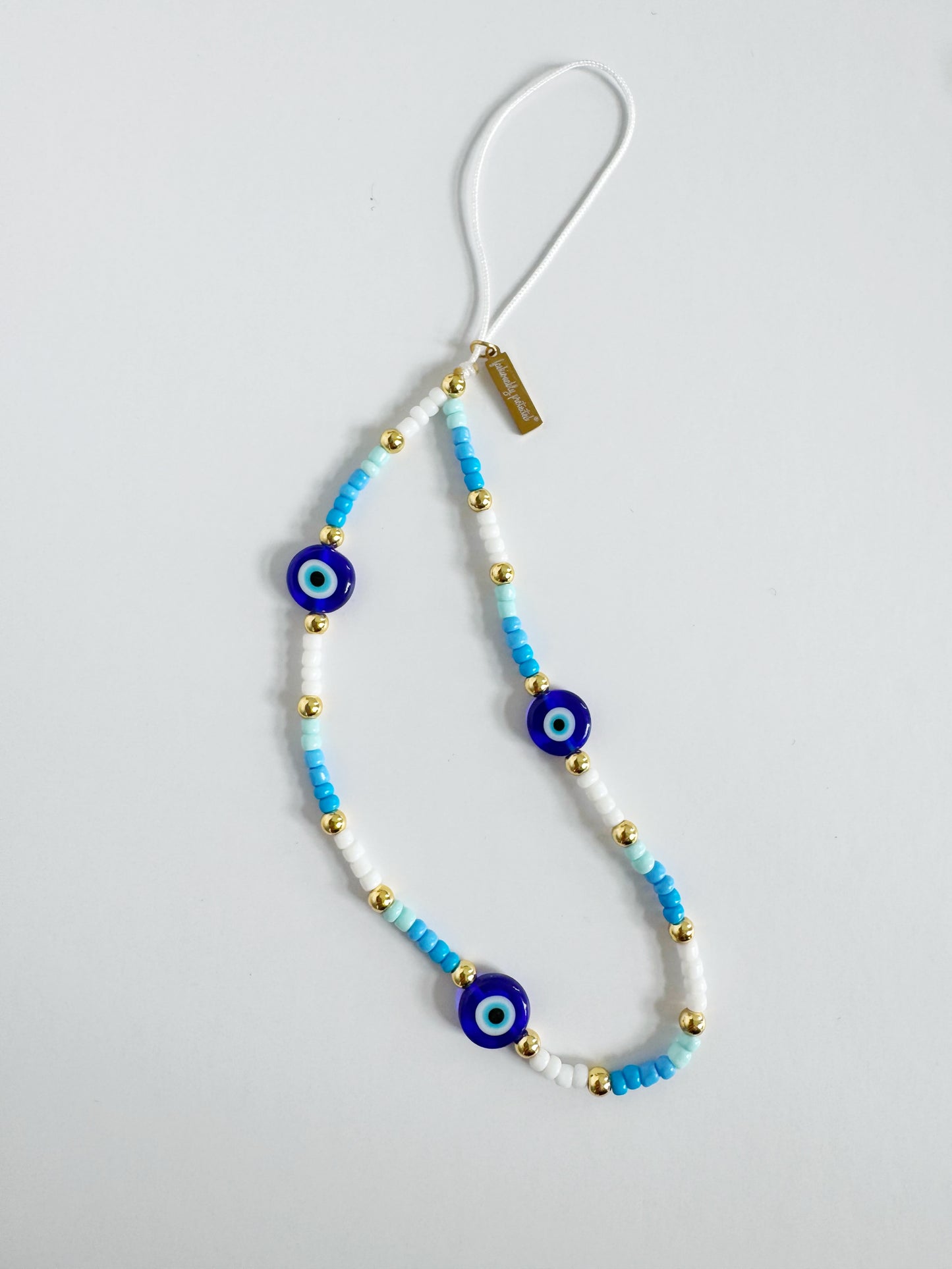 Evil Eye Ombré Phone Charm Bracelet
