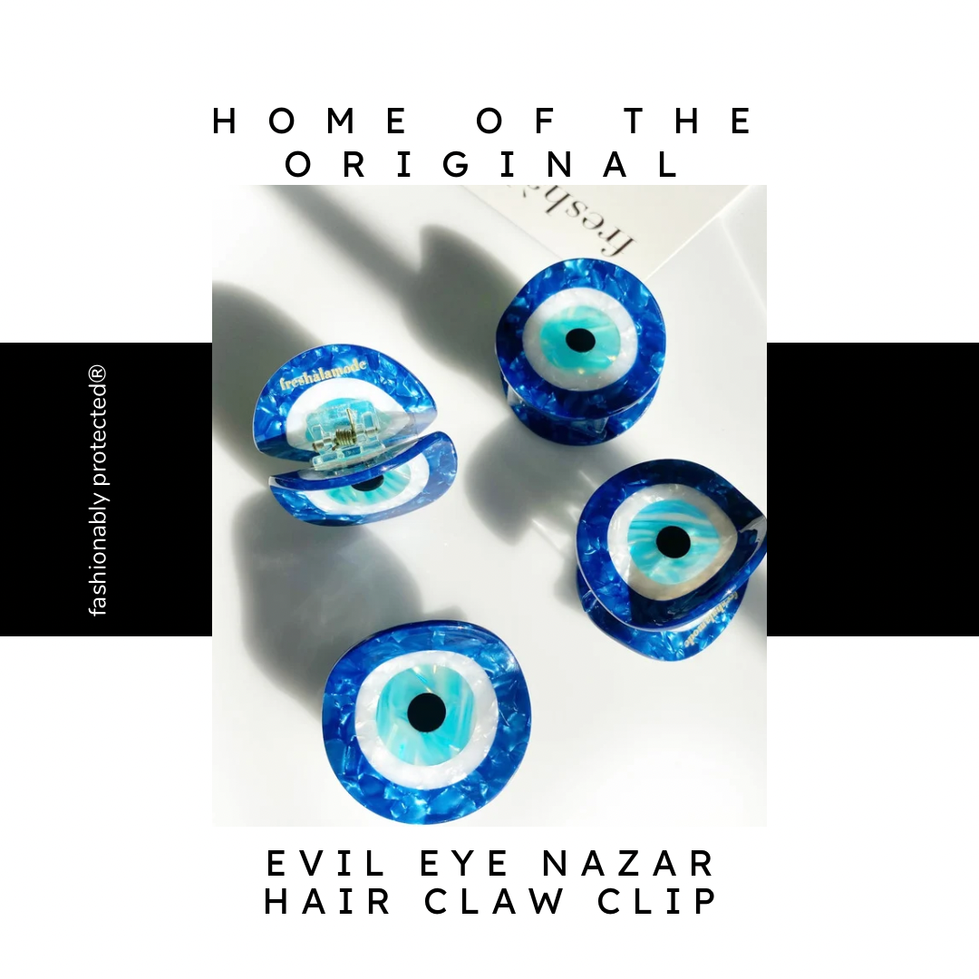 The ORIGINAL NAZAR Evil Eye Hair Claw Clip