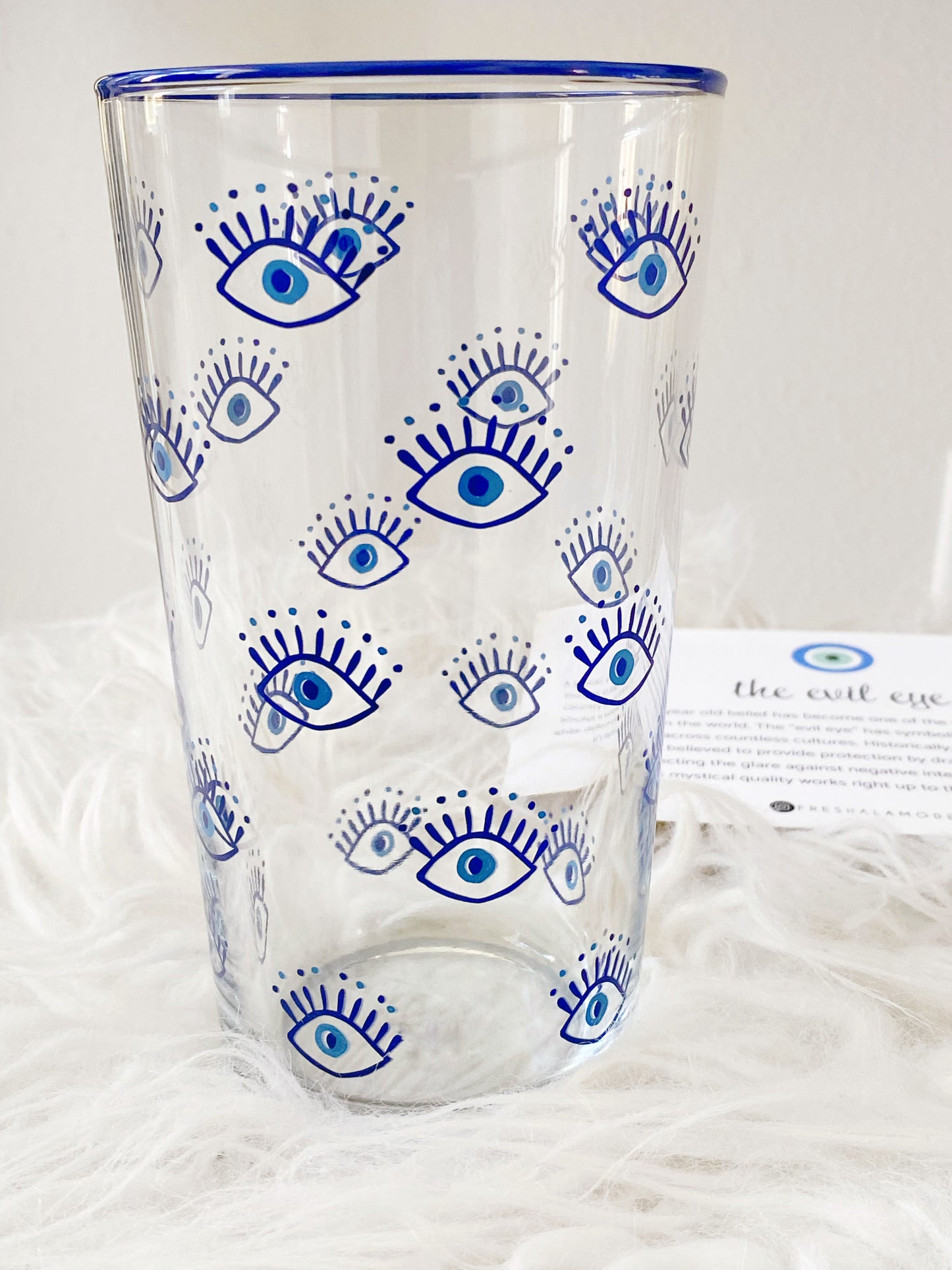 Evil Eye Modern Highball Glass