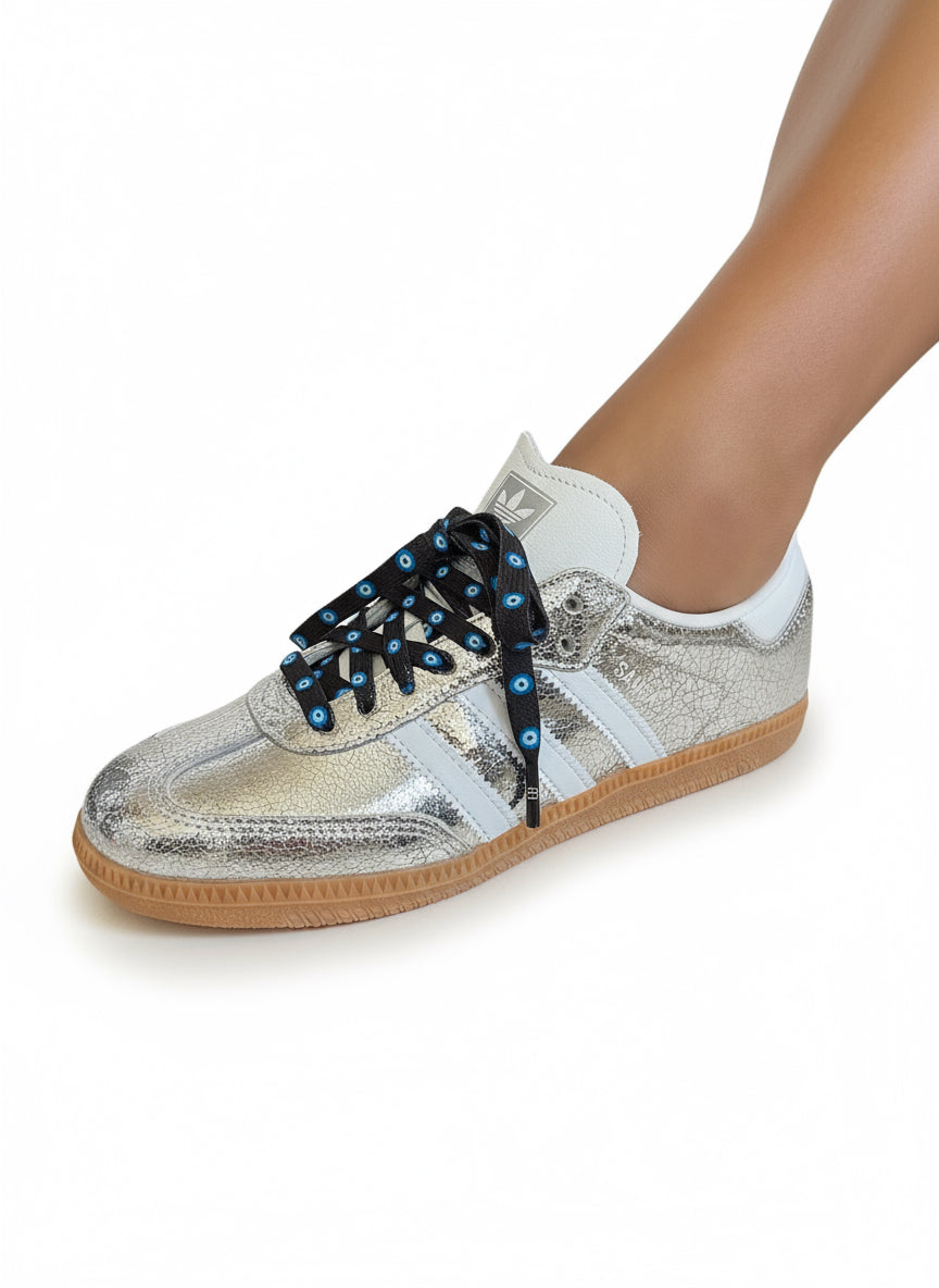 NEW! Evil Eye Shoelaces Fashionably Protected