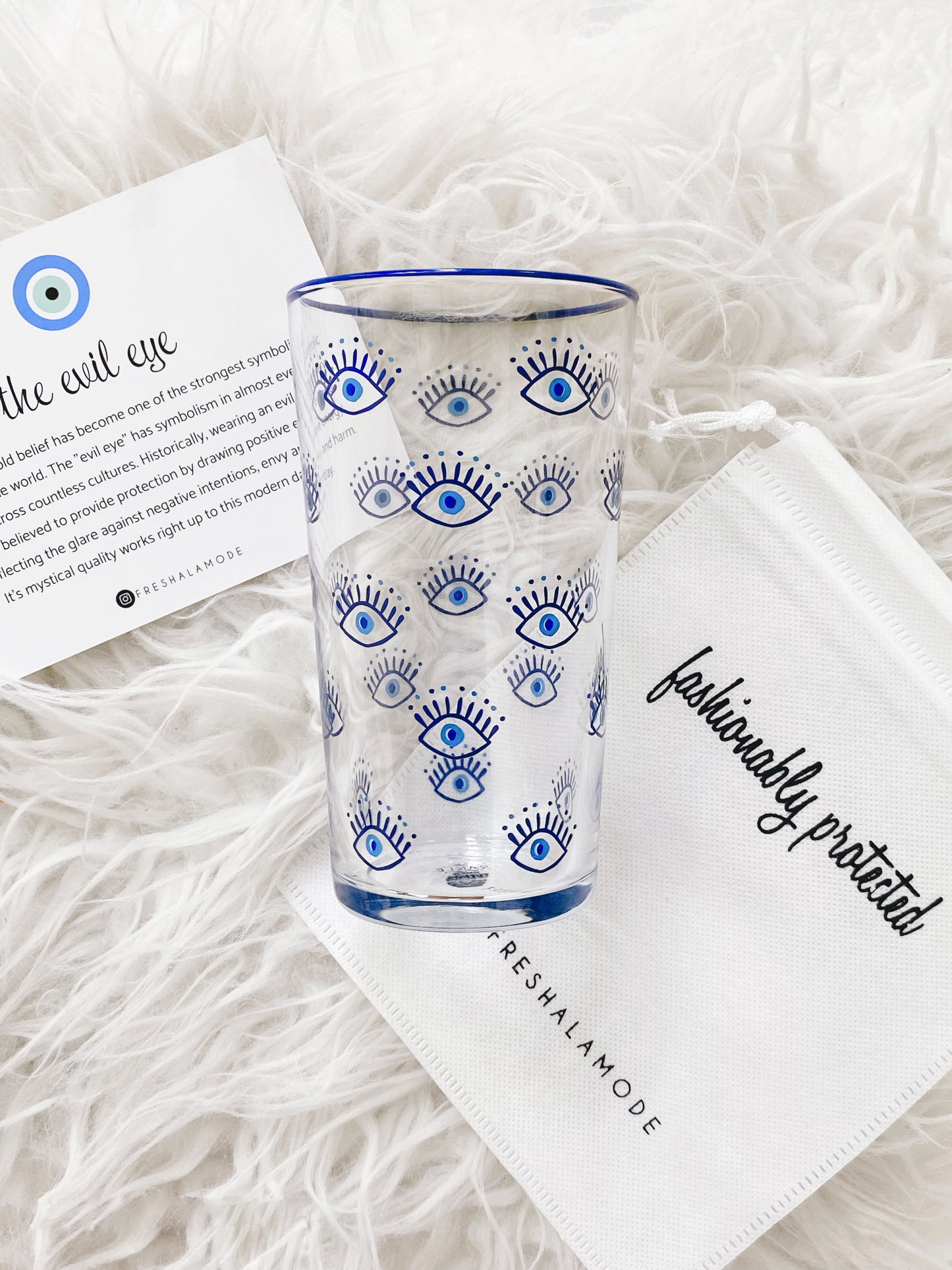 Evil Eye Modern Highball Glass