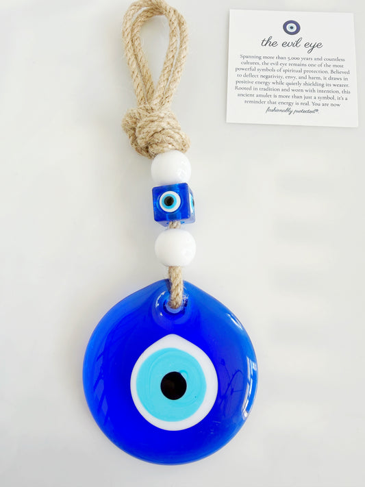 Classic Blue Evil Eye Amulet Decor (MEDIUM)