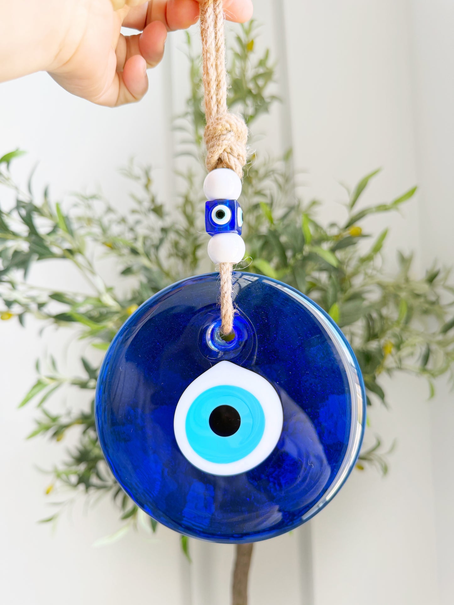 Classic Blue Evil Eye Amulet Home Decor (LARGE)