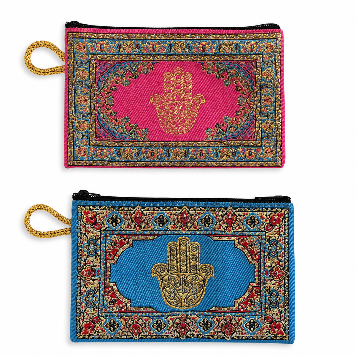 Spain Hamsa Mini Card Pouch