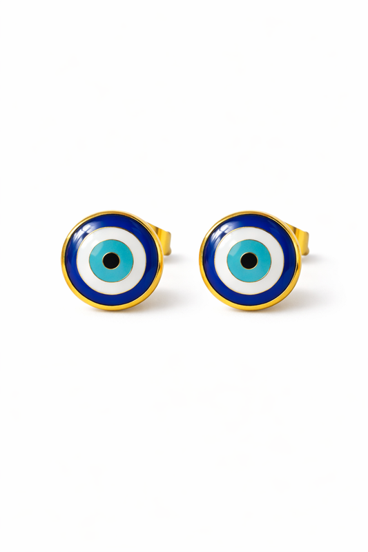 Classic Evil Eye Stud Earrings