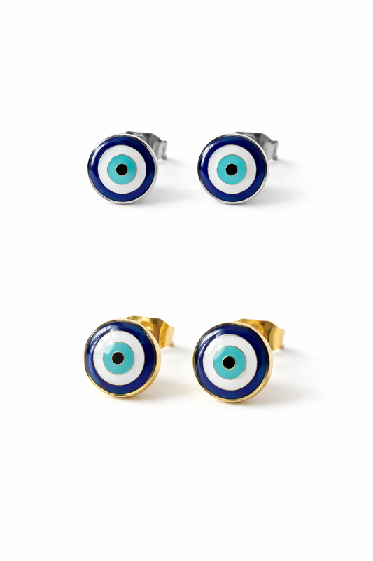 Classic Evil Eye Stud Earrings