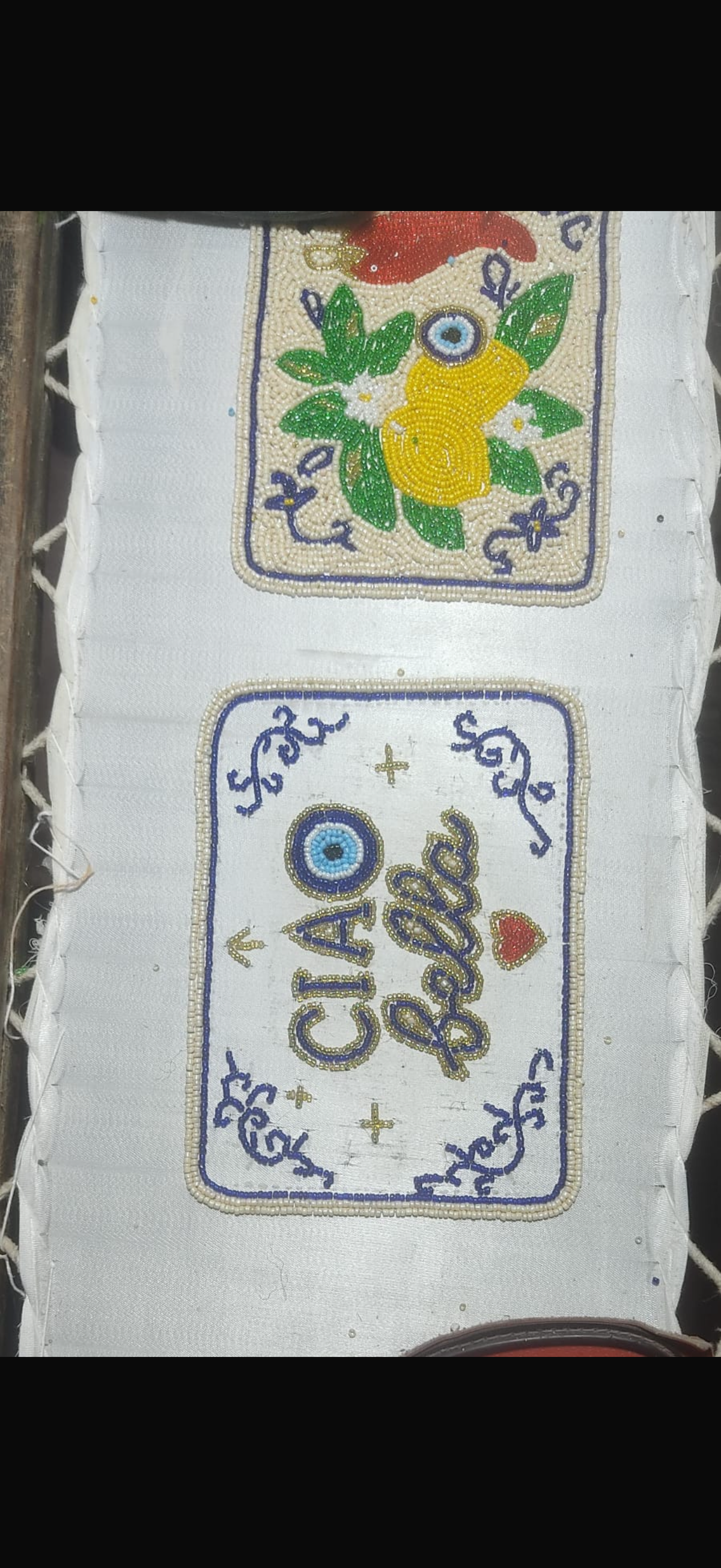 Ciao Bella Mini Embroidered Pouch — COMING SOON