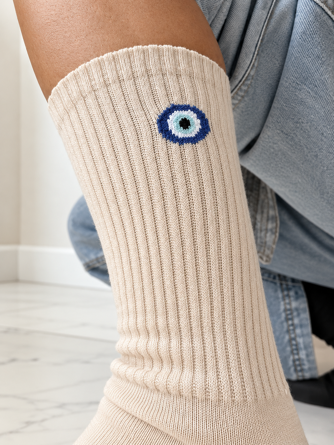 The Everyday Evil Eye Socks | Fashionably Protected