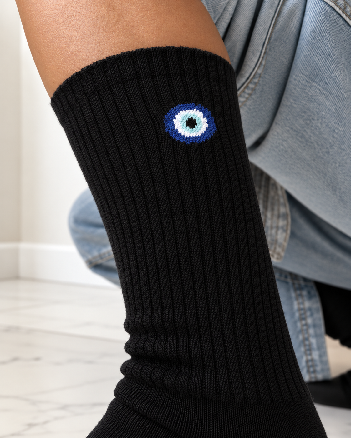 The Everyday Evil Eye Socks | Fashionably Protected
