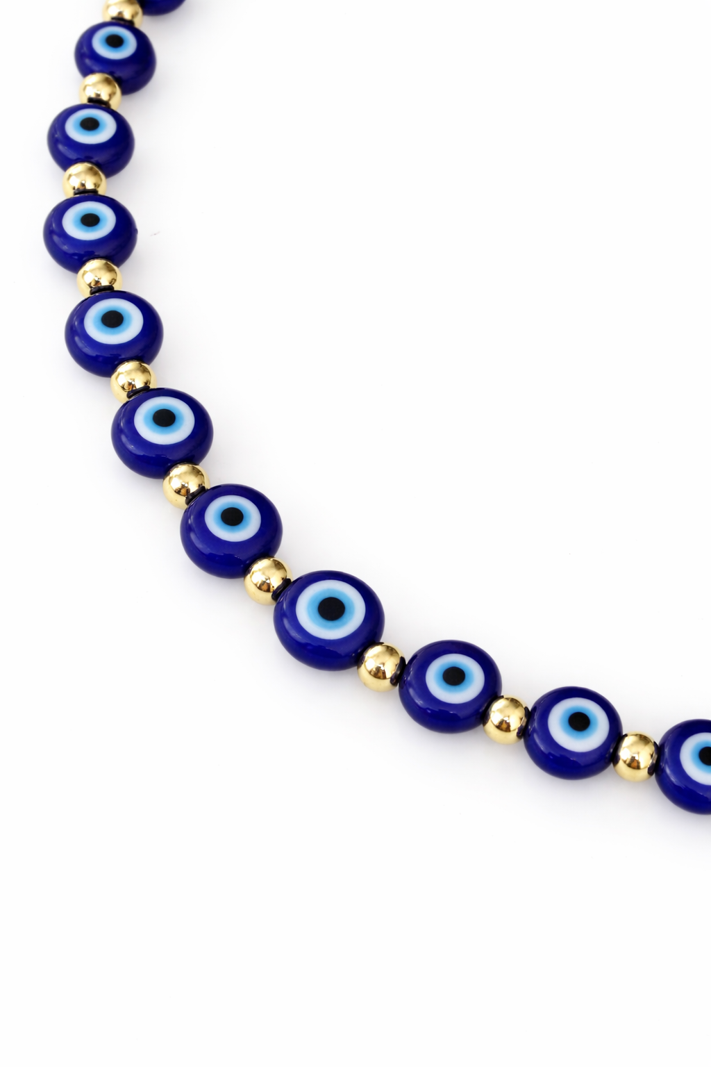 Classic Evil Eye Beaded Necklace
