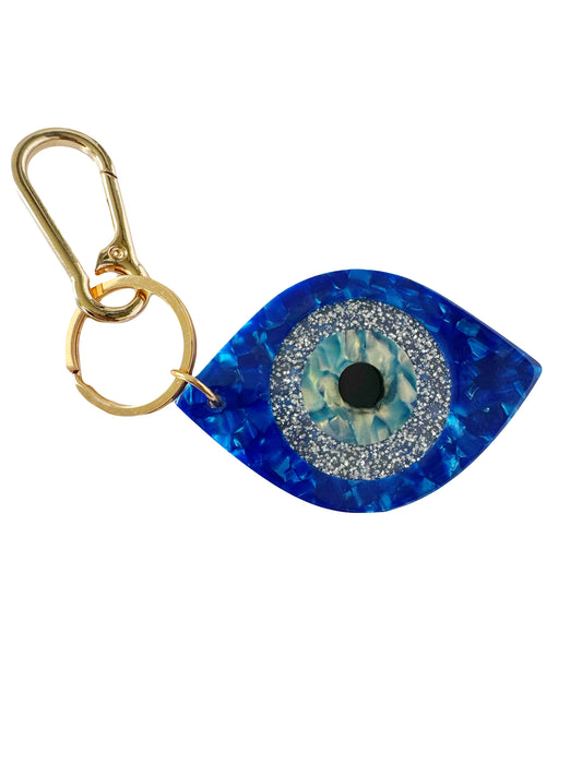 Evil Eye Luminous Bag Charm Clip