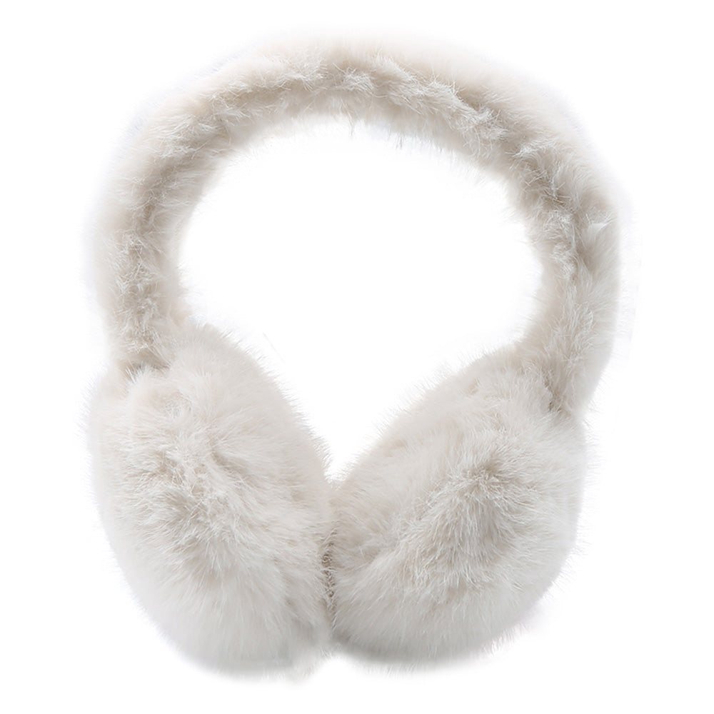 Faux Fur Evil Eye Earmuffs / Scarf