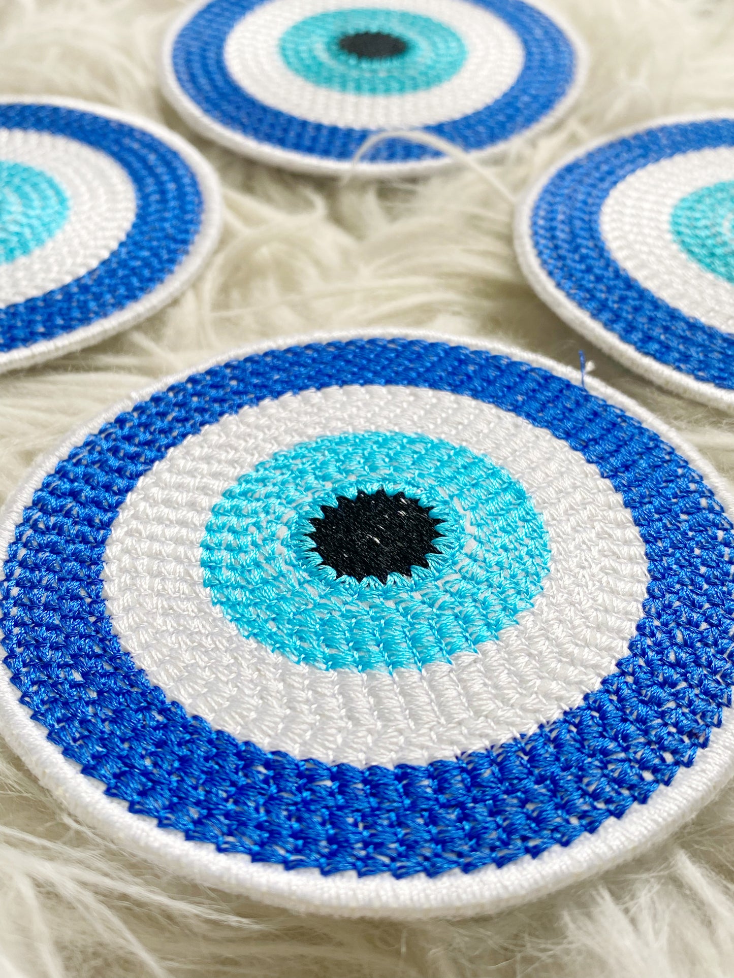 Evil Eye Summer Coaster Set