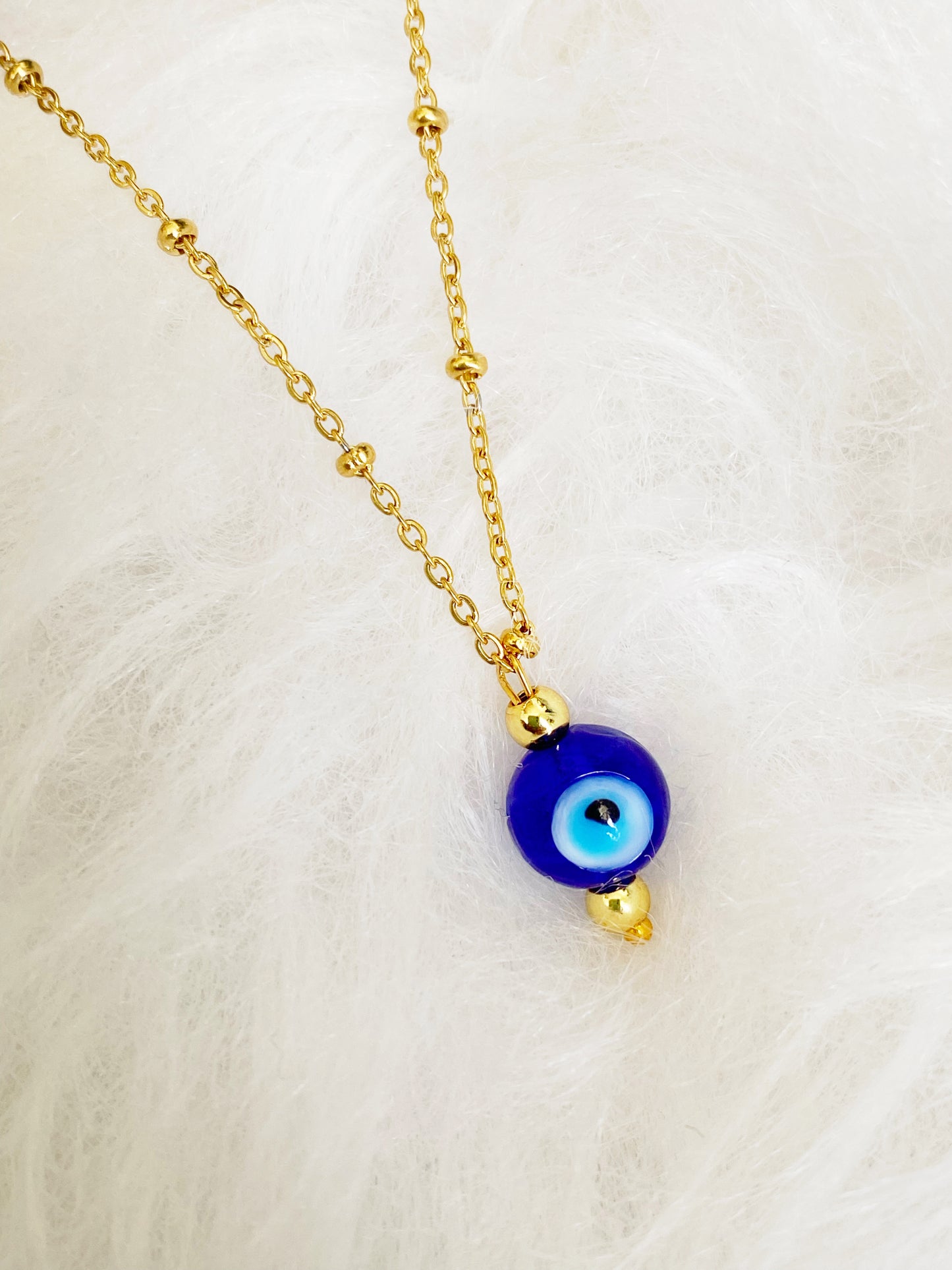 Evil Eye Satellite Chain Necklace