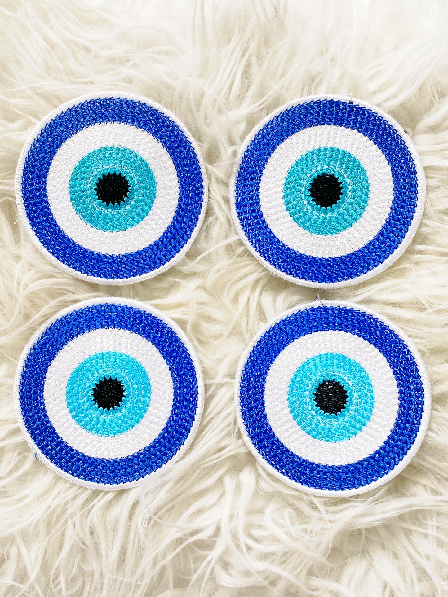 Evil Eye Summer Coaster Set