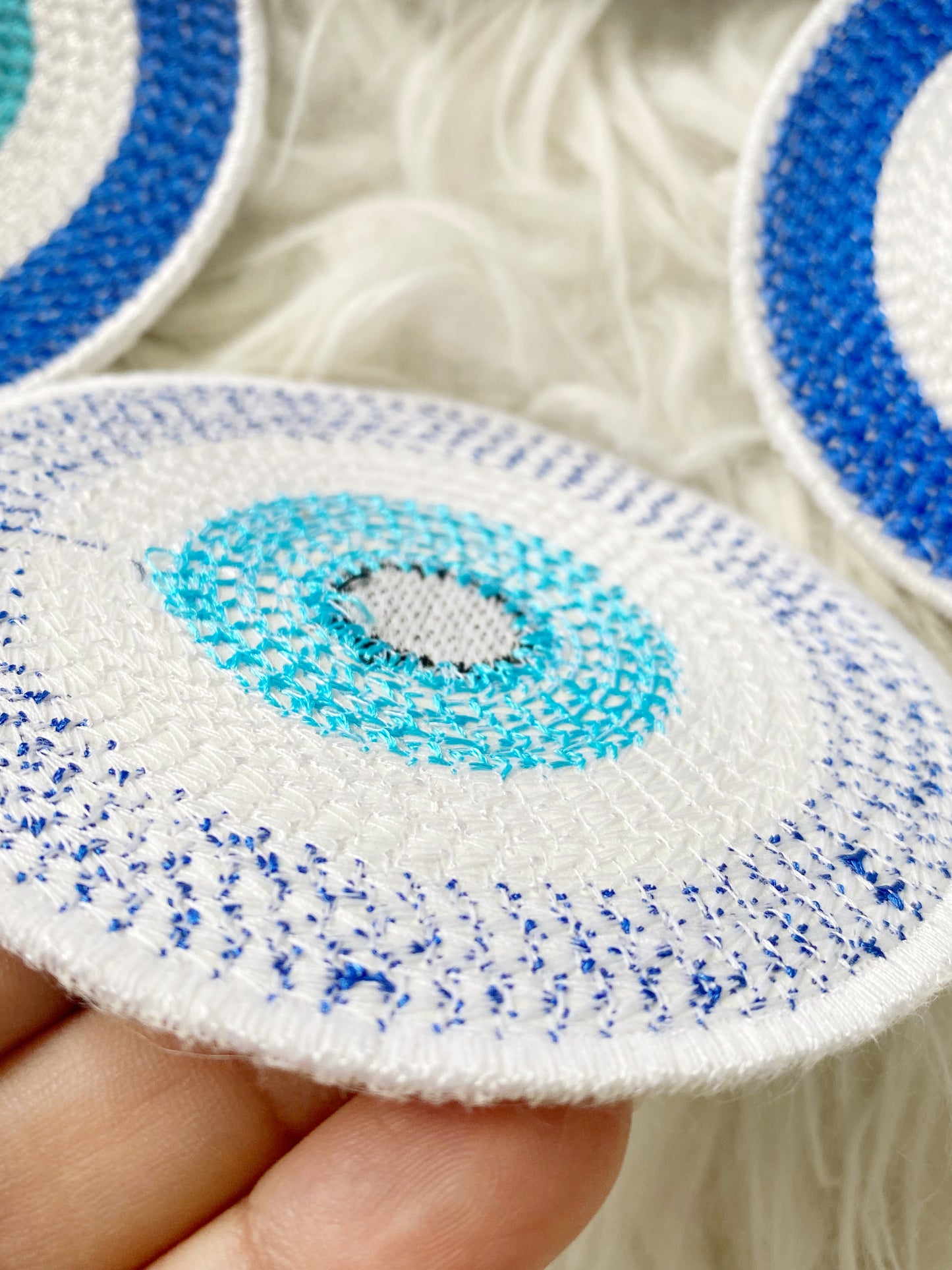 Evil Eye Summer Coaster Set