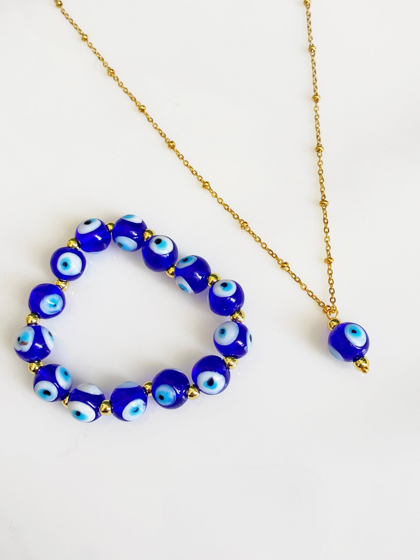 Evil Eye Classic Glass Bracelet