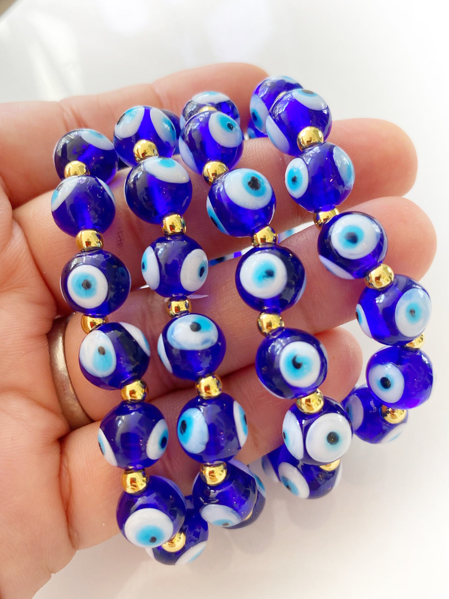 Evil Eye Classic Glass Bracelet