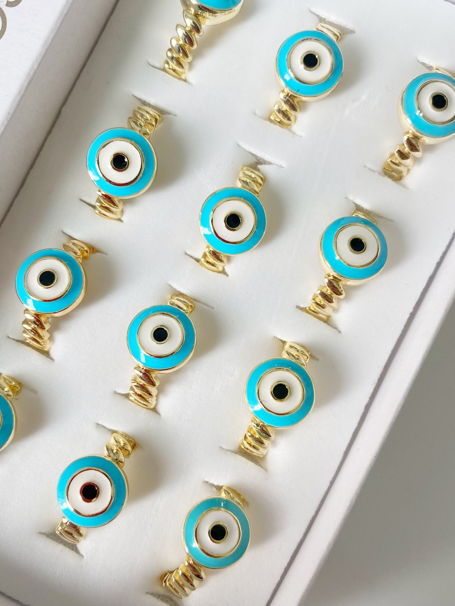 Classic Evil Eye Turquoise Ring