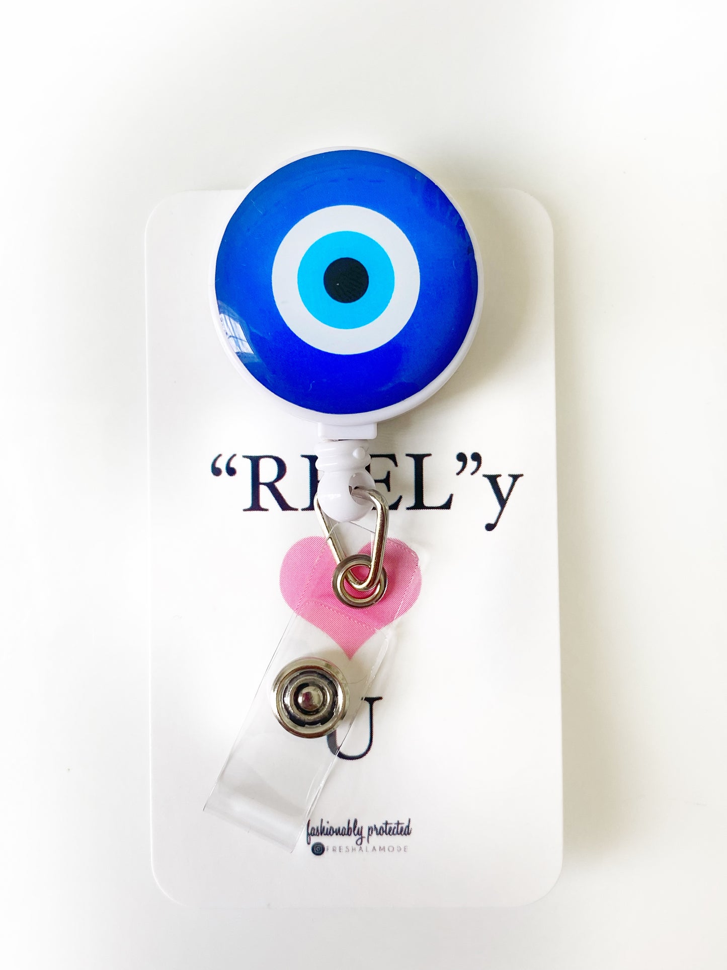 Evil Eye Badge Reel Holder