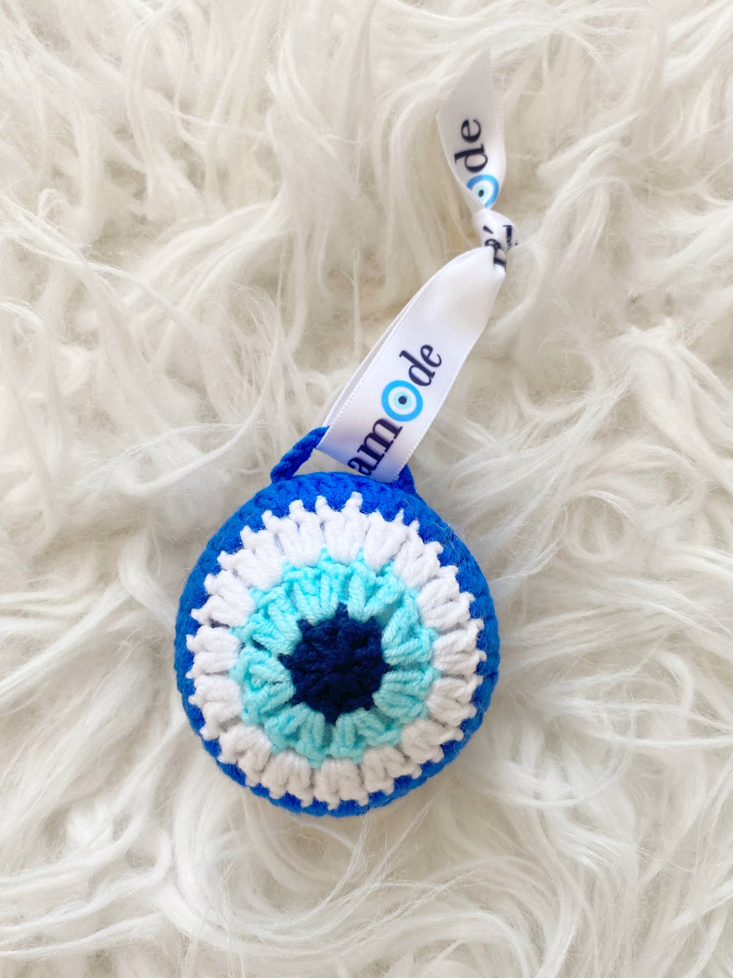 Evil Eye Crochet Ornament Plush