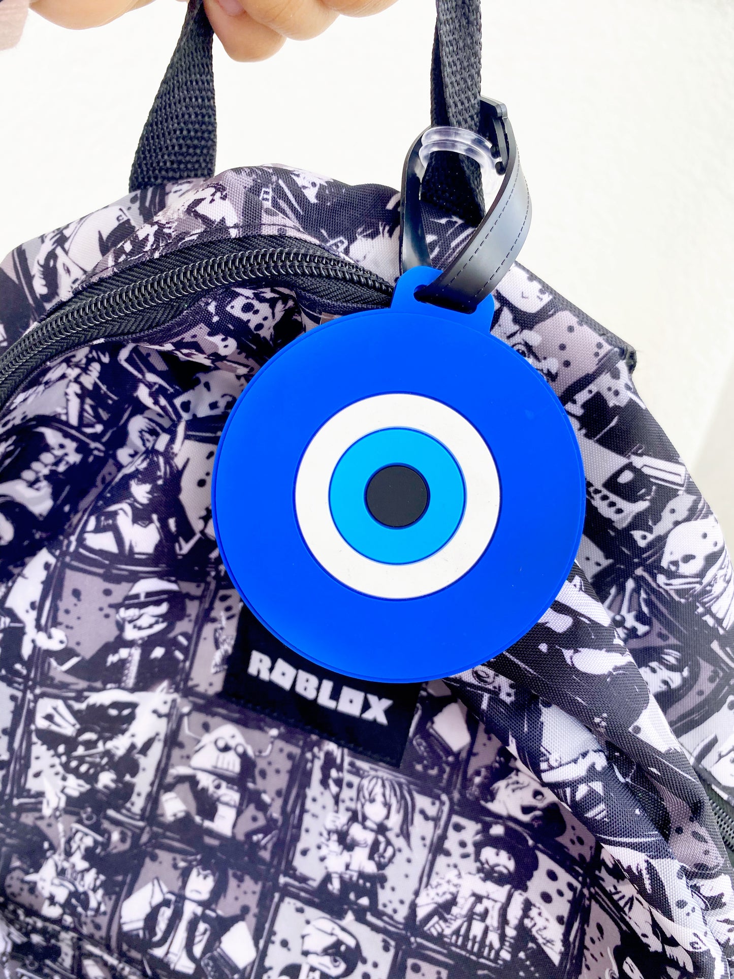 Evil Eye Luggage Tag