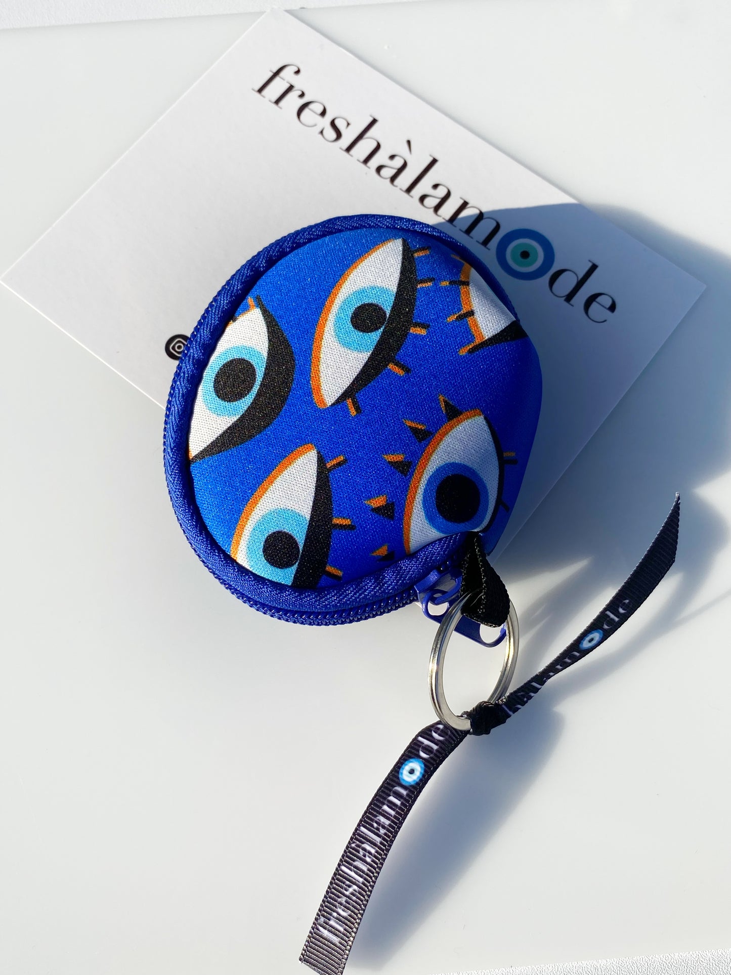 Evil Eye AirPod Air Bud Zipper Case