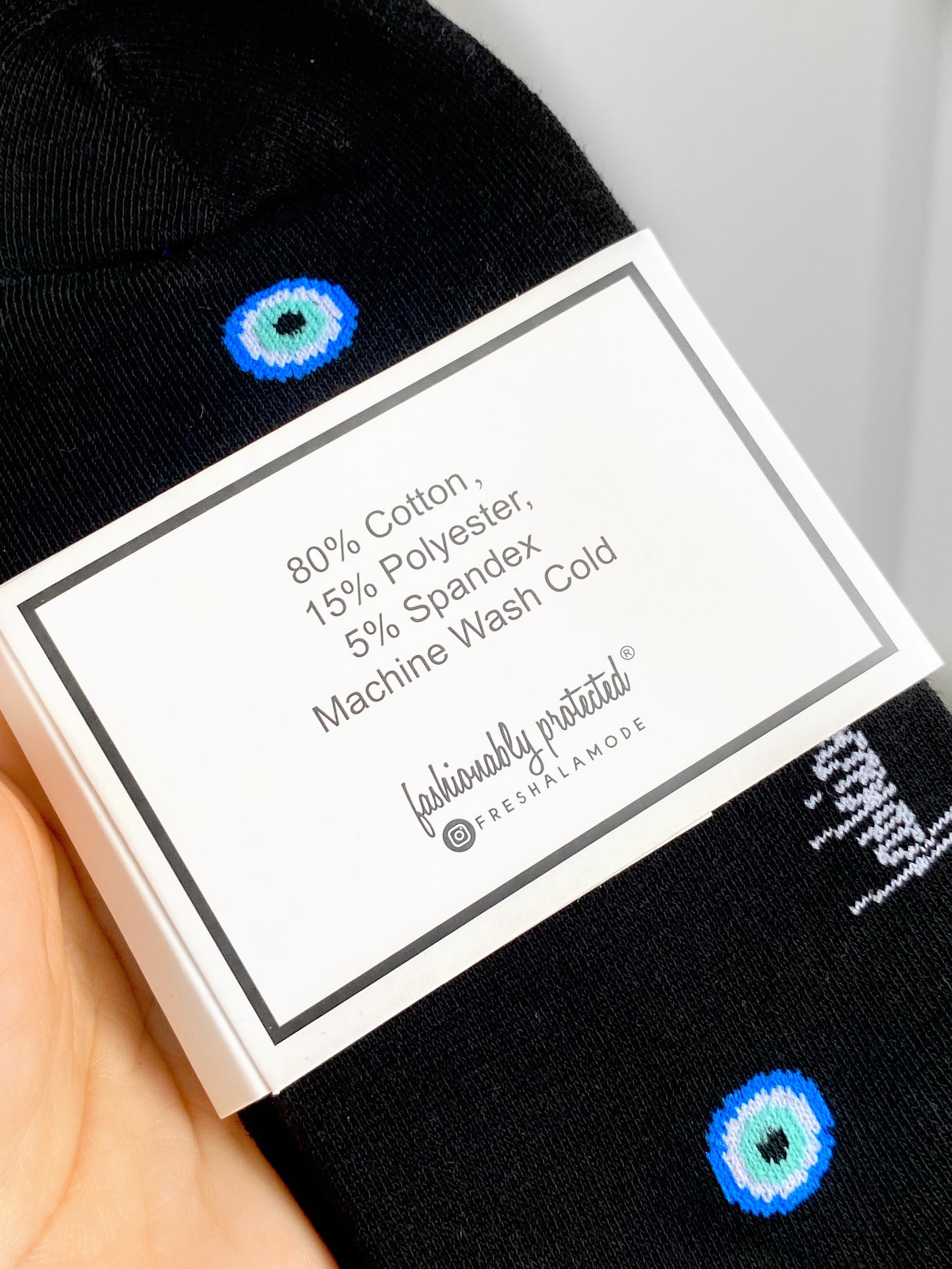 Evil Eye Designer Socks