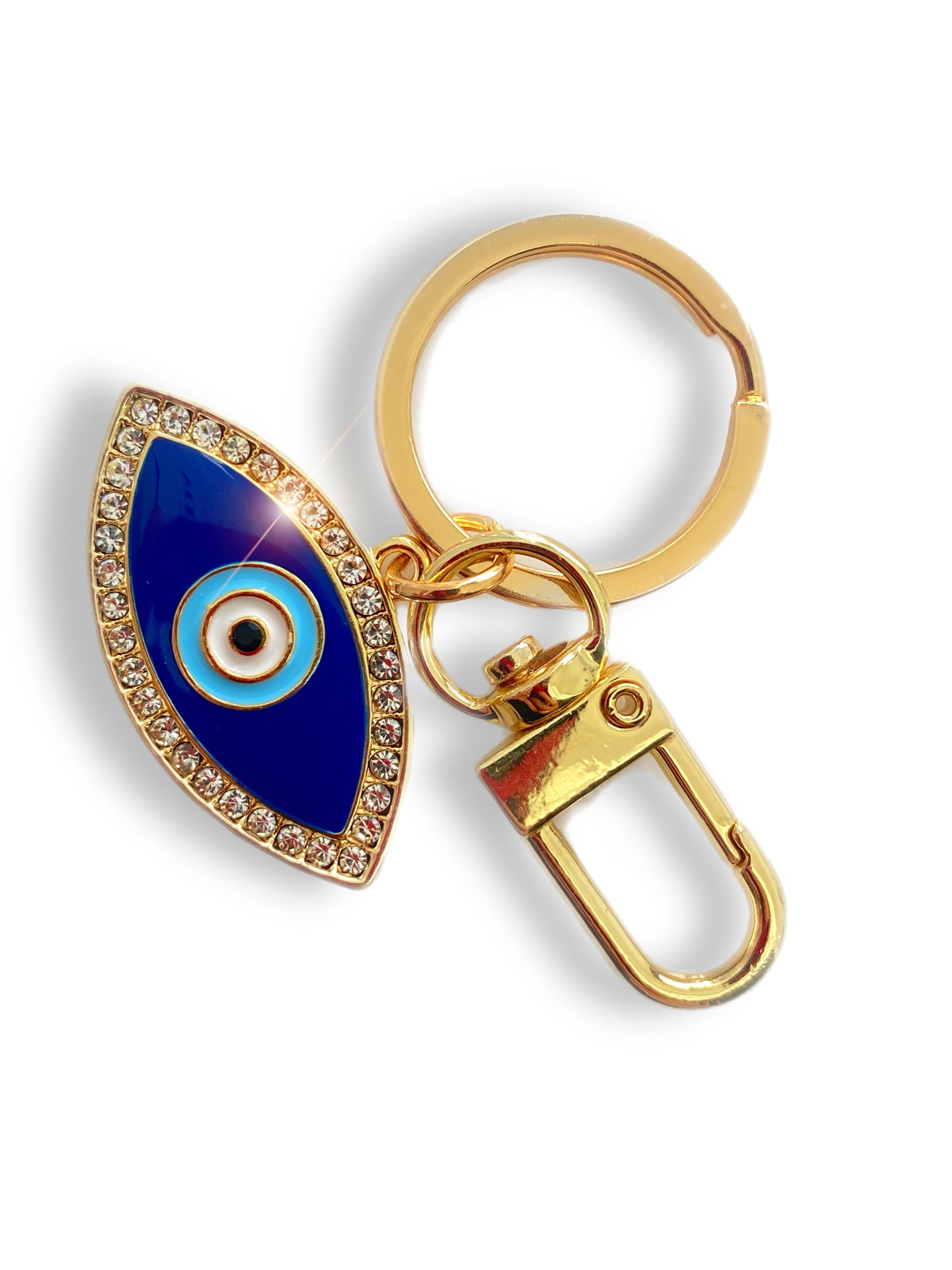 Crystal Evil Eye Purse Clip