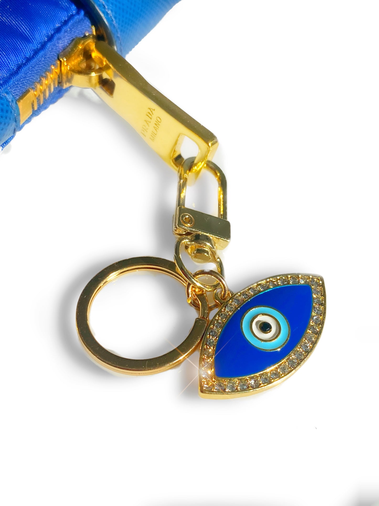 Crystal Evil Eye Purse Clip