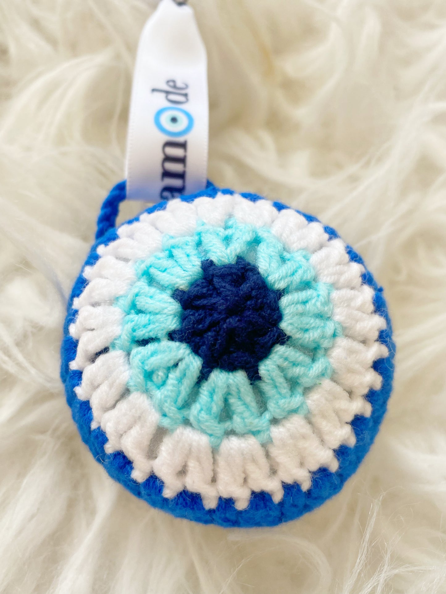 Evil Eye Crochet Ornament Plush