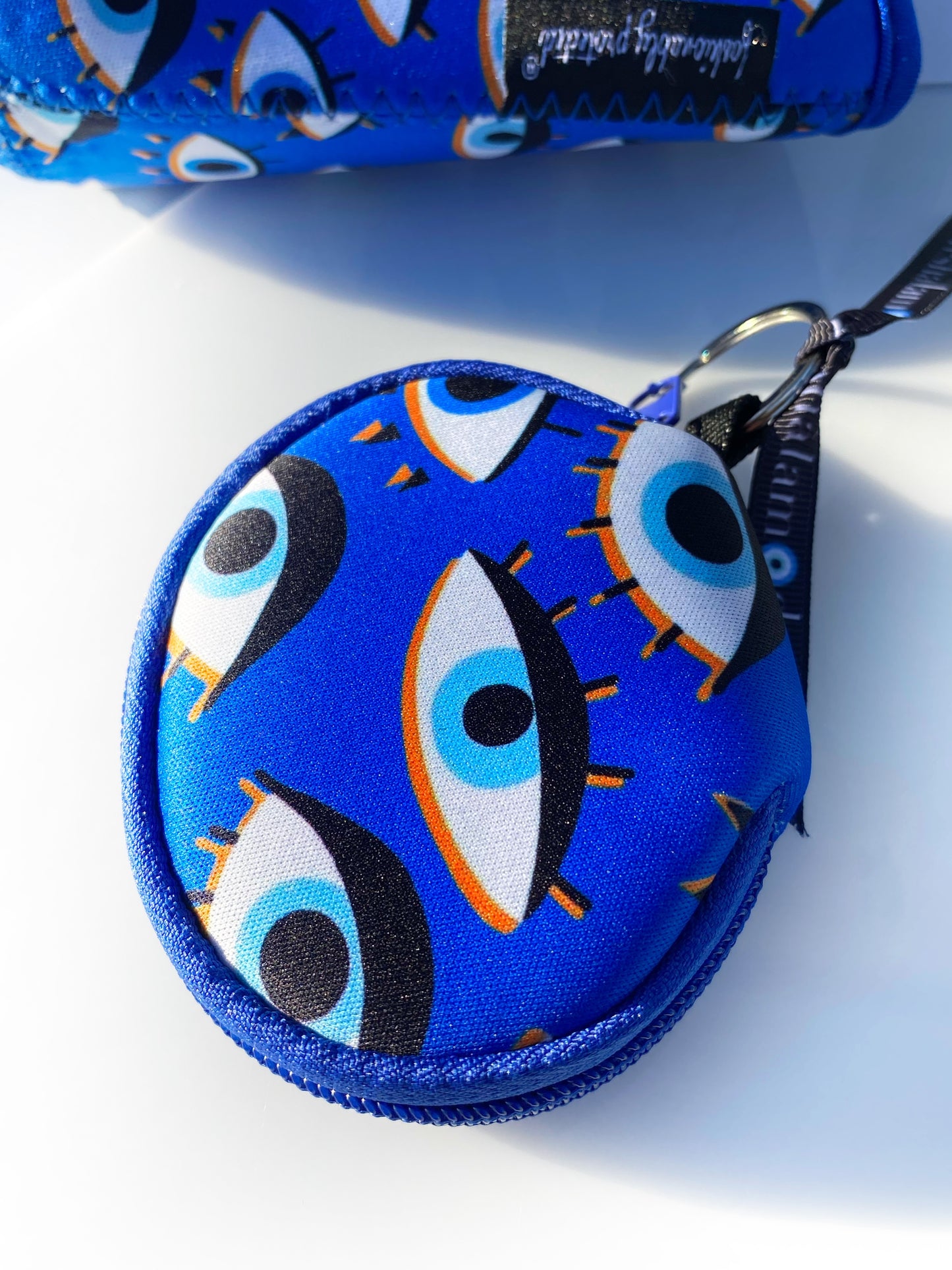 Evil Eye AirPod Air Bud Zipper Case