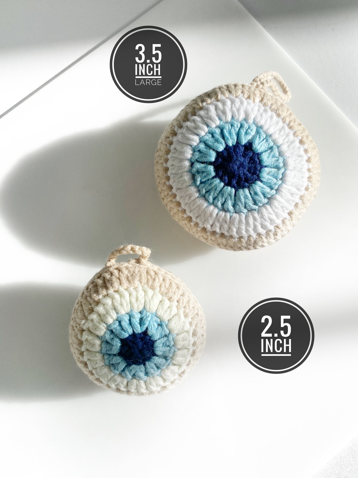 Evil Eye Crochet Ornament Plush