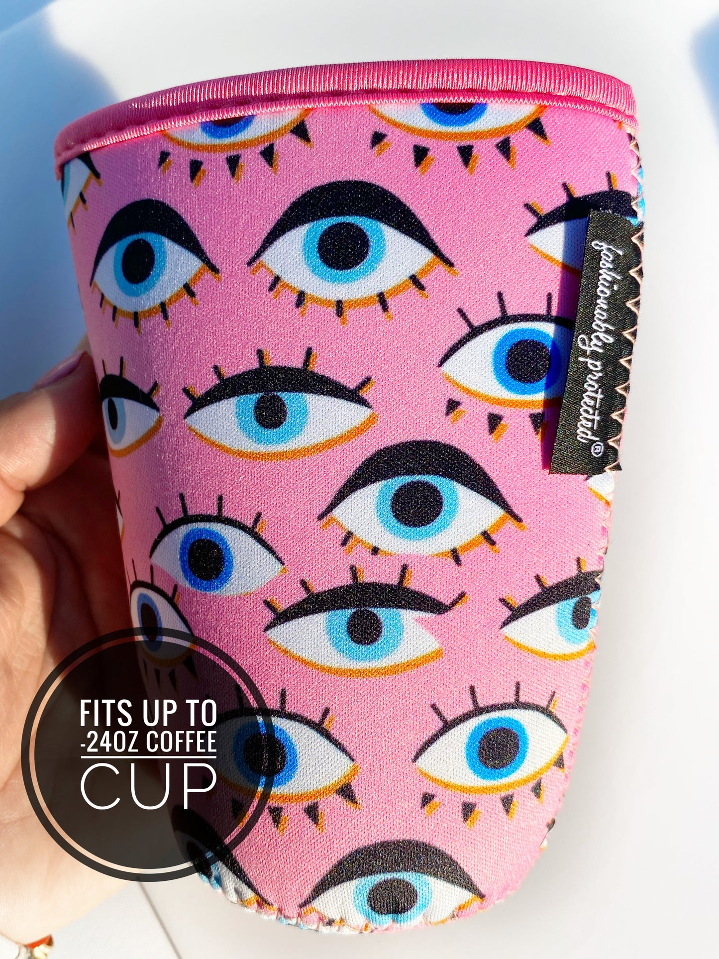 Evil Eye Coffee Sleeve