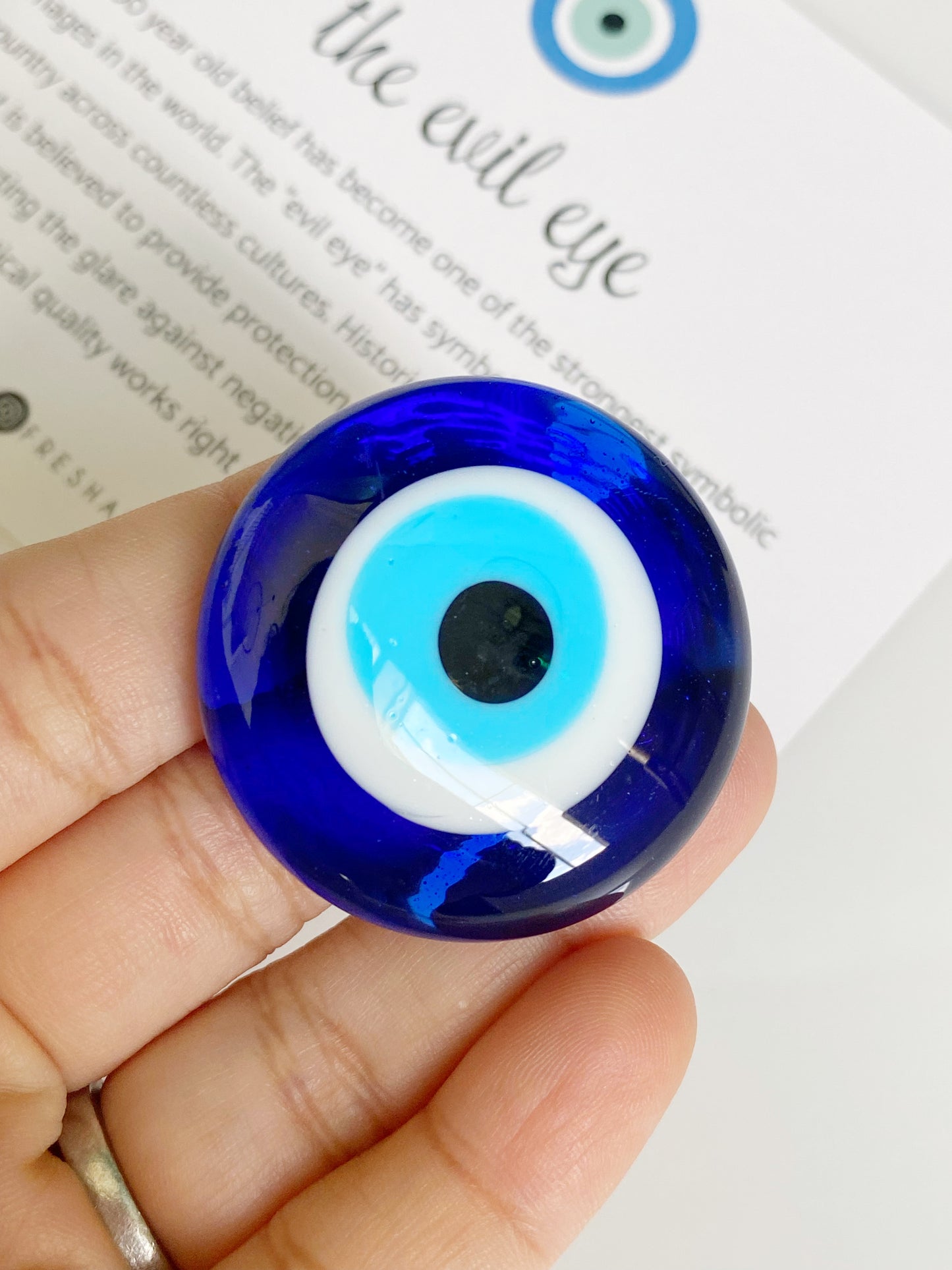 Evil Eye Glass Magnet